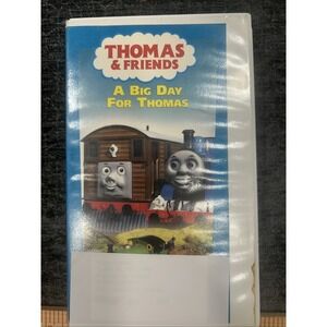 Thomas the Tank Engine & Friends A Big Day for Thomas VHS Tape 2003 Train
